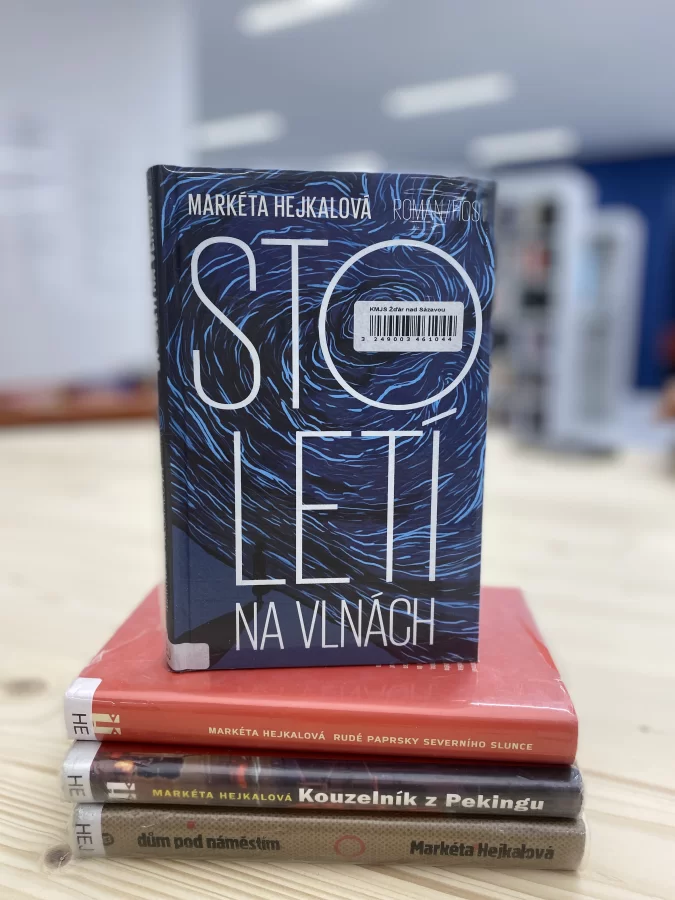 Se spisovatelkou Markétou Hejkalovou u kulatého stolu